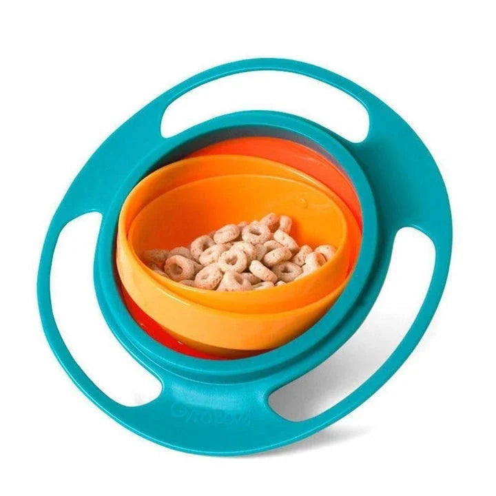 Trendha 360° Spill-Proof Gyroscopic Toddler Feeding Bowl in Pink