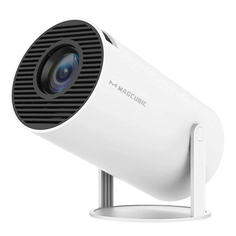 4K WiFi6 Portable Home Cinema Projector with Android 11, dual WiFi, and 260 ANSI lumens for brilliant visuals