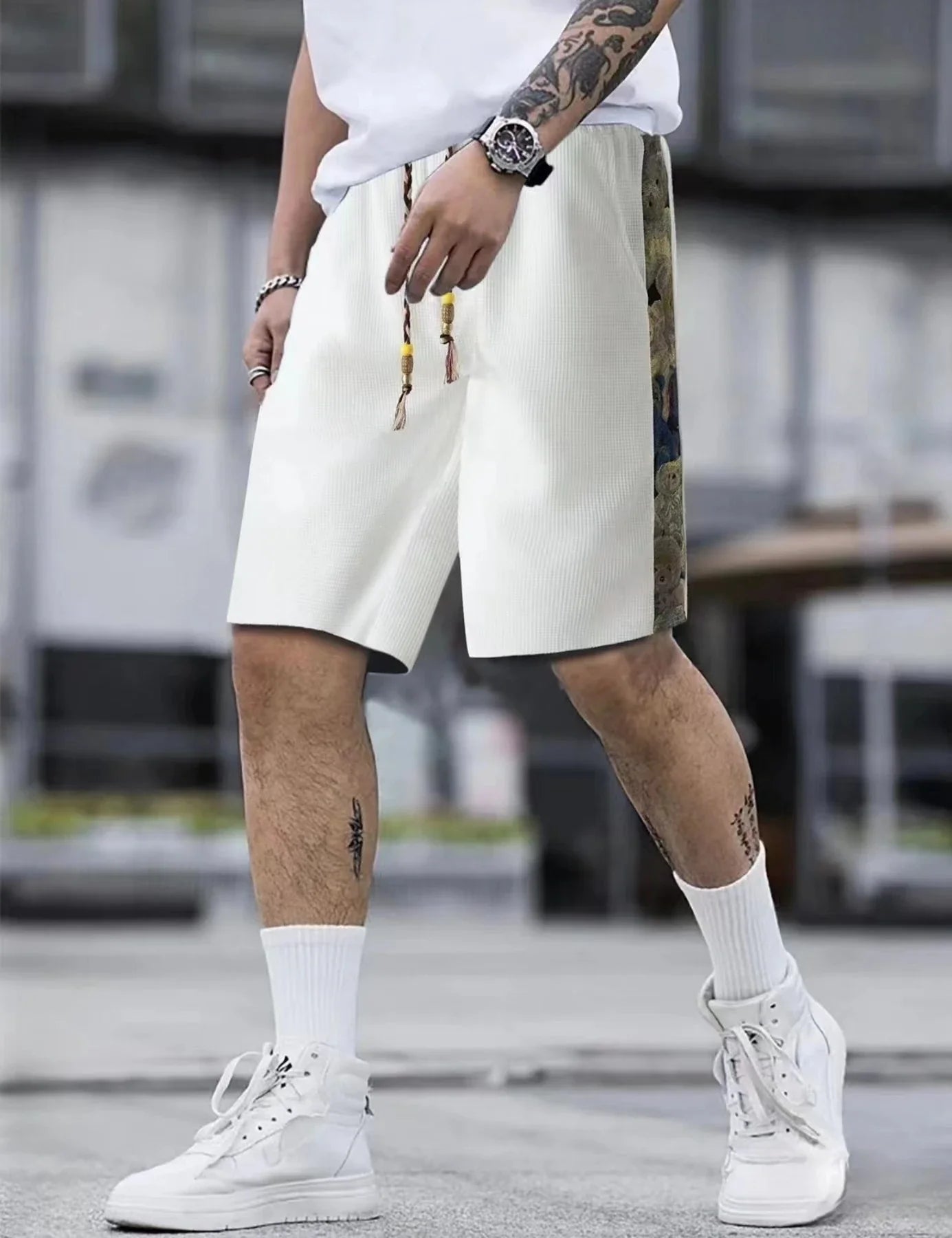 Men's casual breathable shorts in various colours and sizes, featuring a relaxed, comfortable fit and premium cotton-blend fabric.