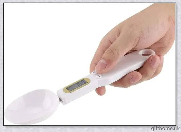 Precision Digital Kitchen Measuring Spoon with LCD Display - Accurately Measure Ingredients for Cooking and Baking