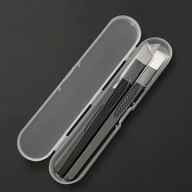 Premium Stainless Steel Pedicure Set with 4 specialised tools for salon-quality foot care at home