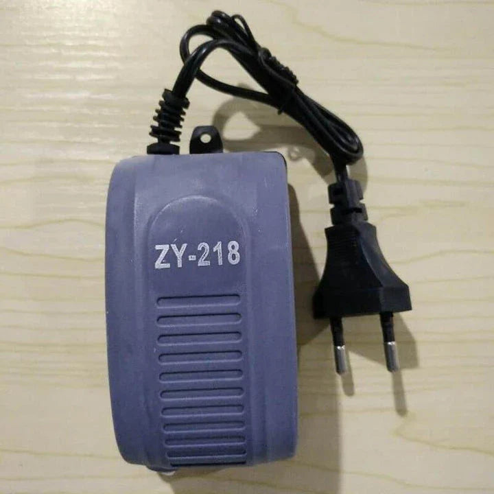 A high-quality aquarium air pump with 2.5-watt motor and 3-litre-per-minute output, designed for whisper-quiet and reliable performance.