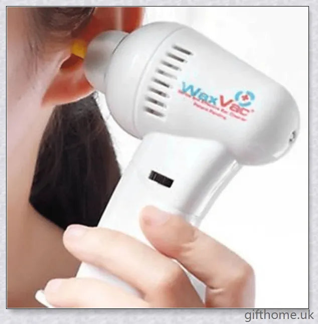 Premium ear wax remover vacuum with soft silicone tips for safe and effective ear cleaning
