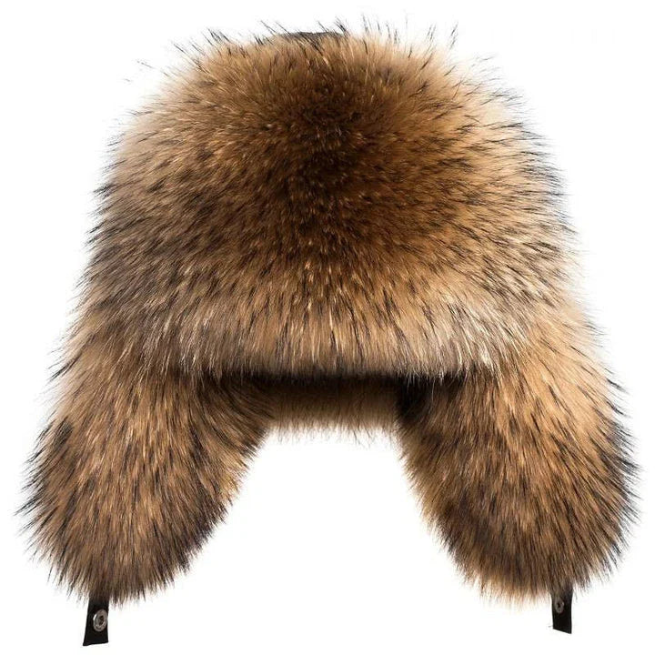 Premium insulated Ushanka hat made of durable artificial leather for optimal warmth and comfort in cold British weather