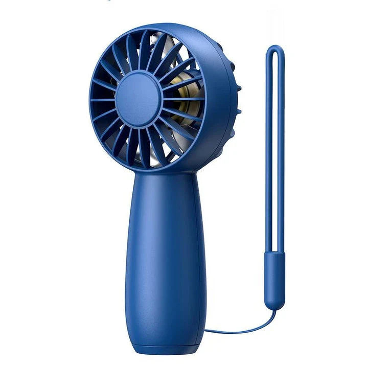 Mini Portable USB Electric Fan with Rechargeable Battery and Adjustable Speeds for Cooling Comfort