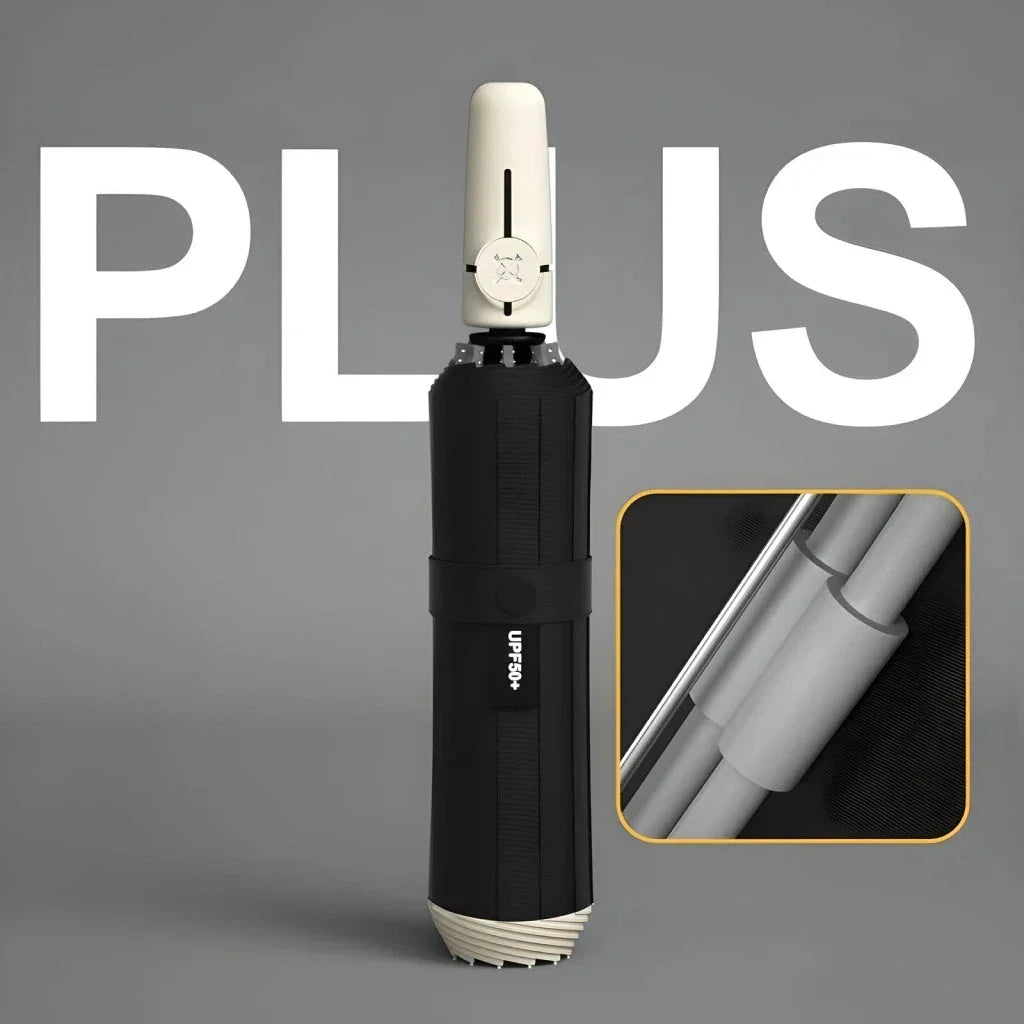 Premium automatic UV-blocking windproof umbrella in various colours, offering protection and convenience for British weather