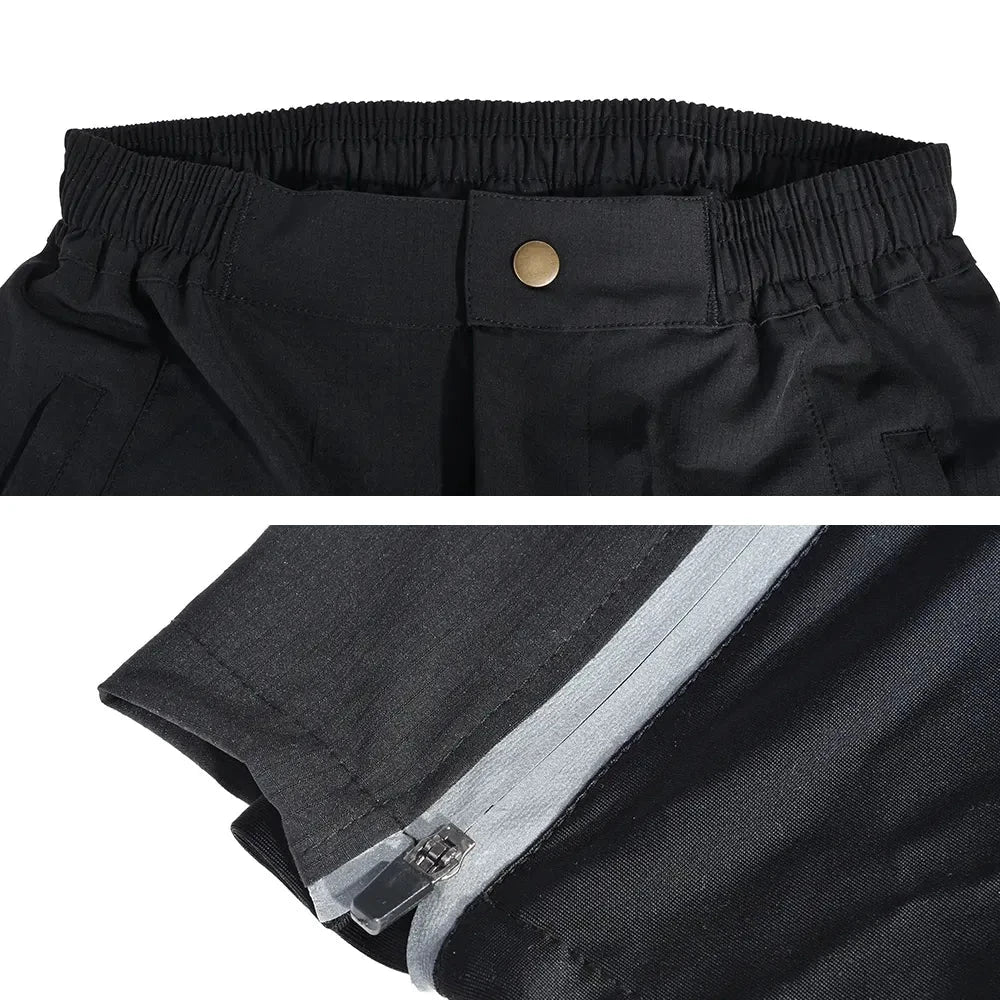 Breathable and reflective cycling pants for men and women, featuring moisture-wicking fabric and reflective elements for enhanced visibility and safety.