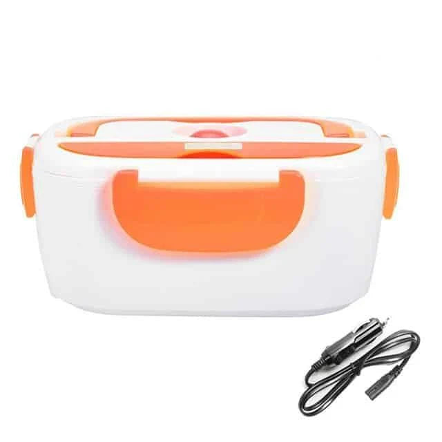 Portable electric heating lunch box with 1.2-litre capacity, perfect for busy Britons on the go