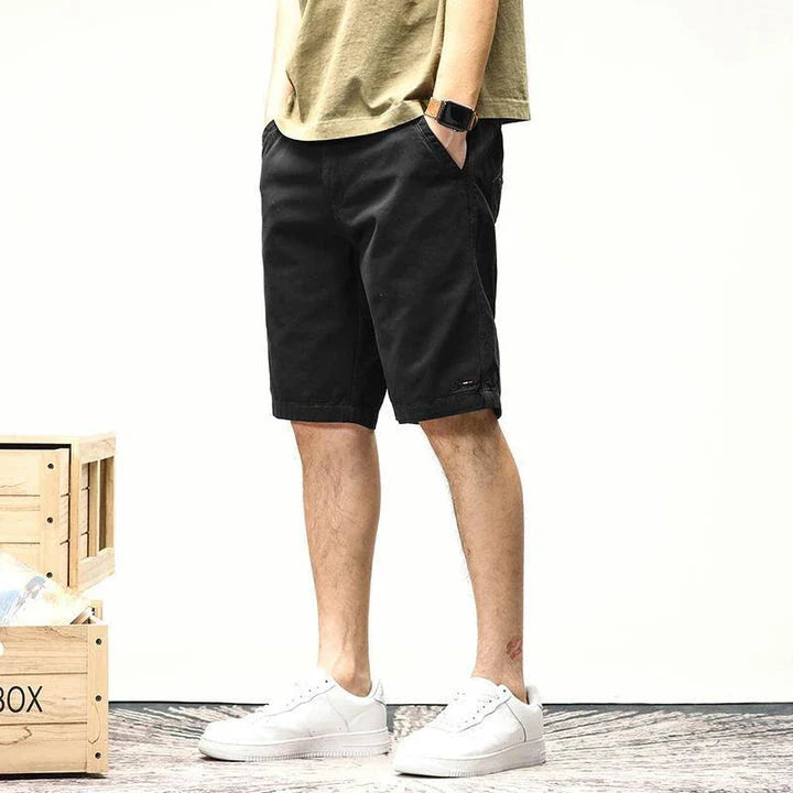 Premium casual trousers for British gentlemen, crafted with mink fabric and medium elastic waistband for comfort and style