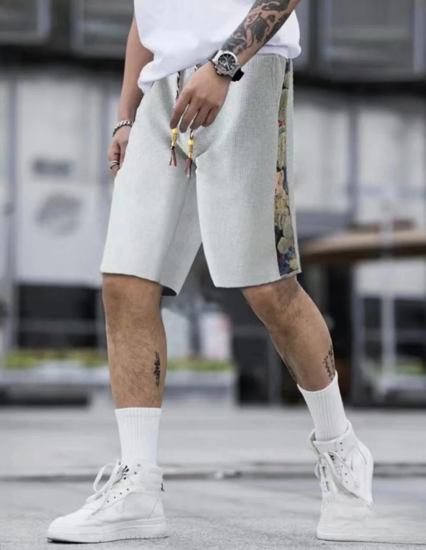 Men's casual breathable shorts in various colours and sizes, featuring a relaxed, comfortable fit and premium cotton-blend fabric.