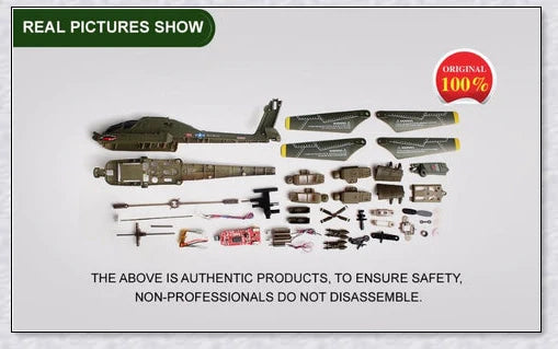 Military-inspired RC helicopter with gyroscope stabilisation and vibrant LED lights for indoor aerial maneuvers and stunts