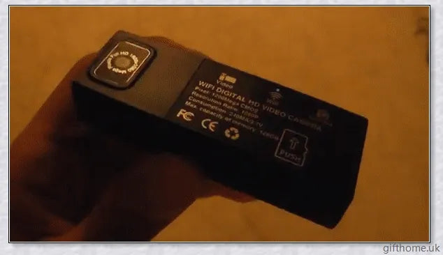 High-definition 1080p mini body camera with compact design, wide viewing angle, and night vision capabilities for security and surveillance applications