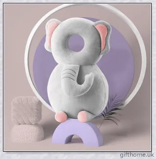 Breathable Tencel anti-fall baby pillow with animal-themed designs, providing cushioning and protection for a child's head and neck