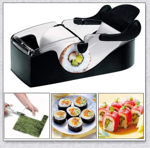 Portable DIY Kitchen Sushi Roll Maker - Compact and easy-to-use device for making delicious homemade sushi