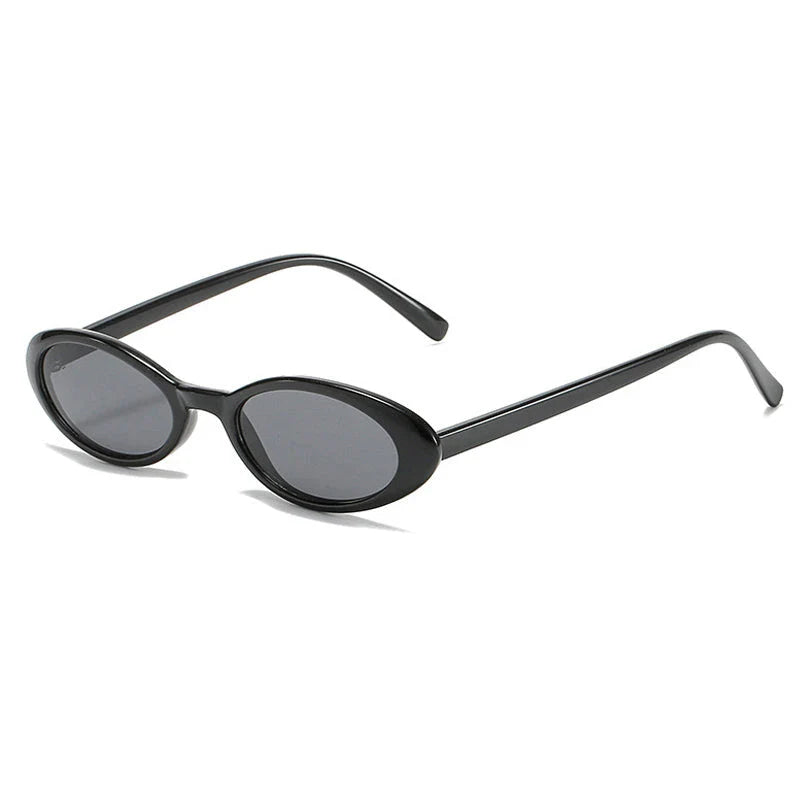 Stylish retro oval sunglasses for fashionable women with UV protection and photochromic lenses