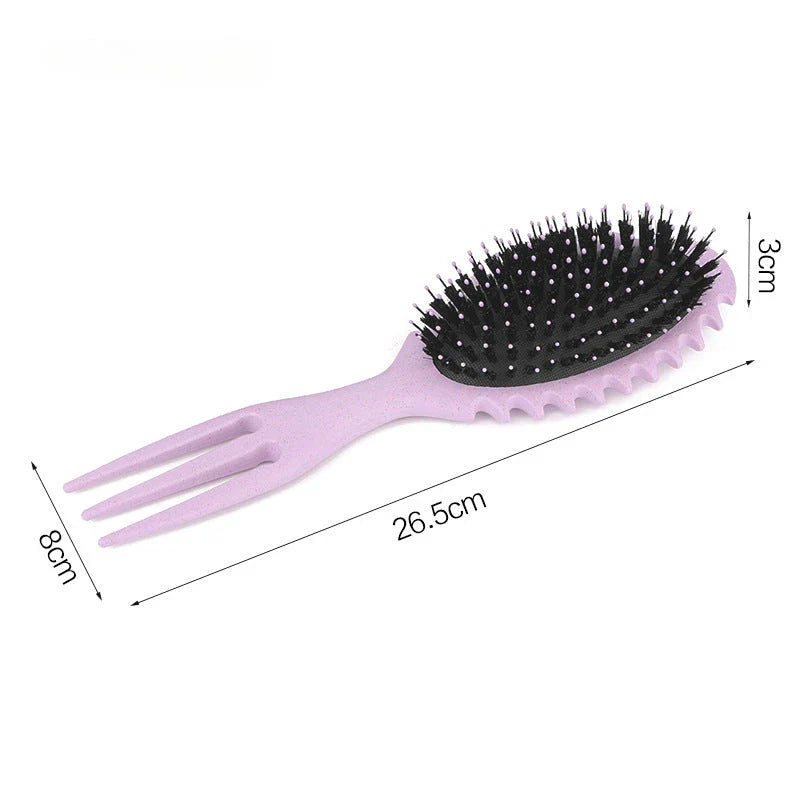 Premium Curl-Defining Hair Styling Brush for Effortless, Salon-Quality Curls