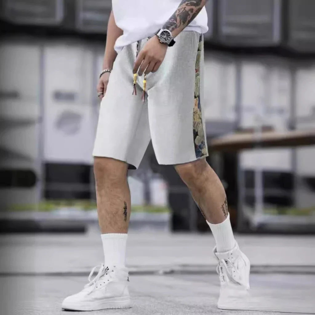 Men's casual breathable shorts in various colours and sizes, featuring a relaxed, comfortable fit and premium cotton-blend fabric.