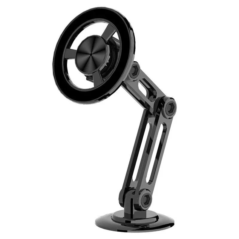 Premium Magnetic 360° Rotating Car Phone Holder with Secure Magnetic Grip and Adjustable Viewing Angle
