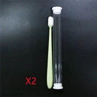 Premium soft-bristle toothbrush with multiple design options for gentle dental cleaning