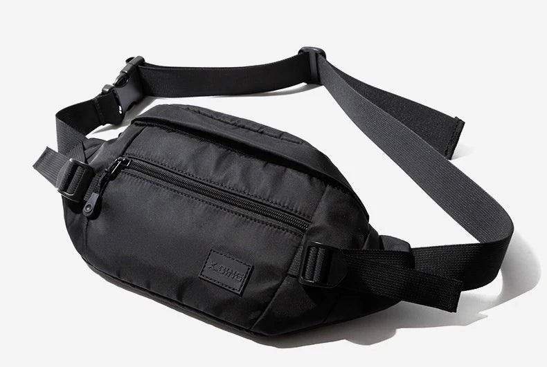 Versatile gents' casual shoulder bag made of premium Oxford cloth with multiple pockets and adjustable strap for organisation and comfort