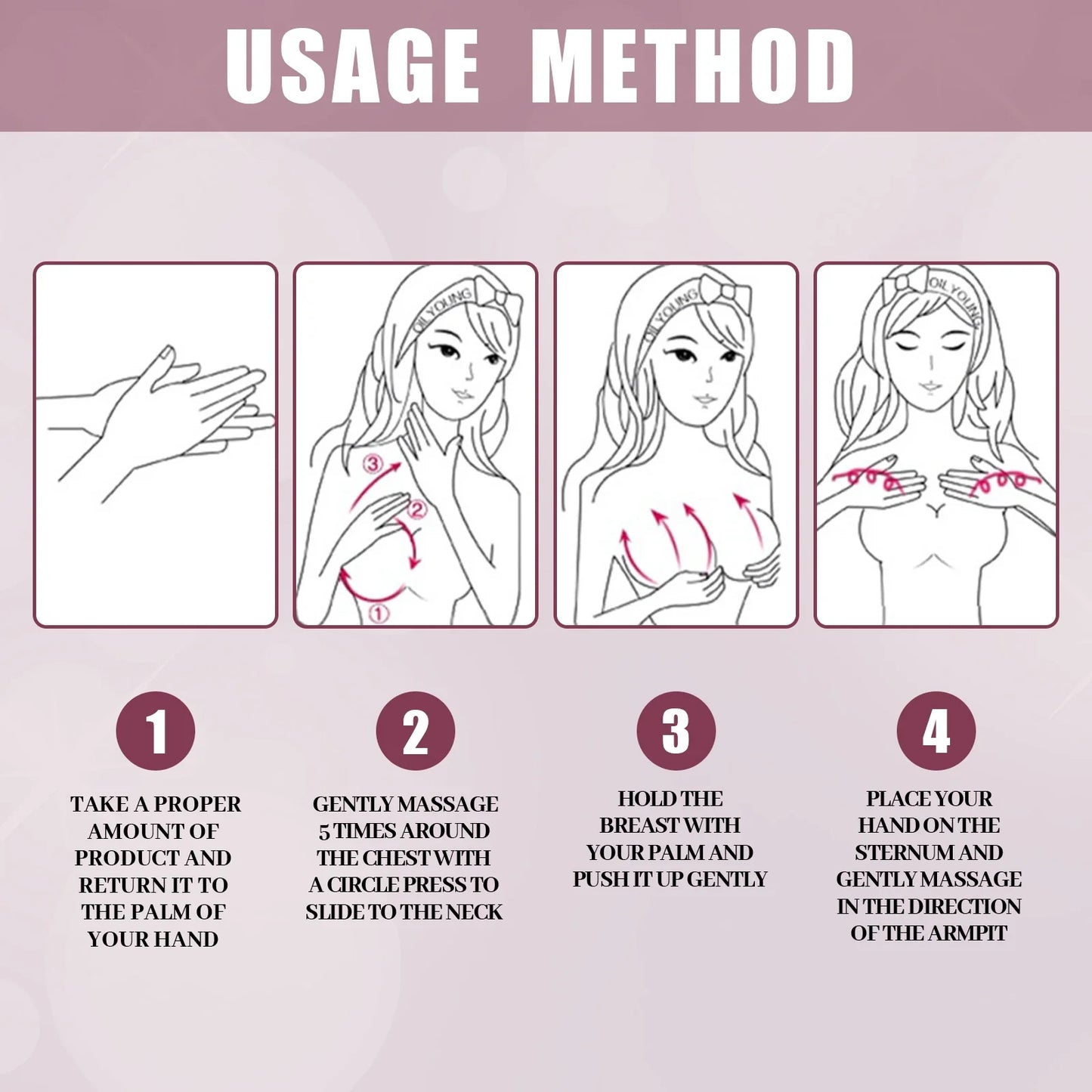 Premium breast enhancement cream that lifts, tightens and firms for a more youthful, plump bust