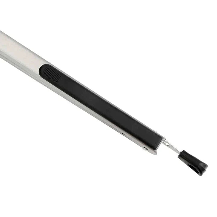 Premium Stainless Steel BBQ Tongs with Silicone Grips for Grilling and Serving
