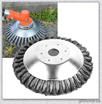 Garden Weed Brush Lawn Mower made of high-grade steel alloy for durable and efficient lawn and garden maintenance