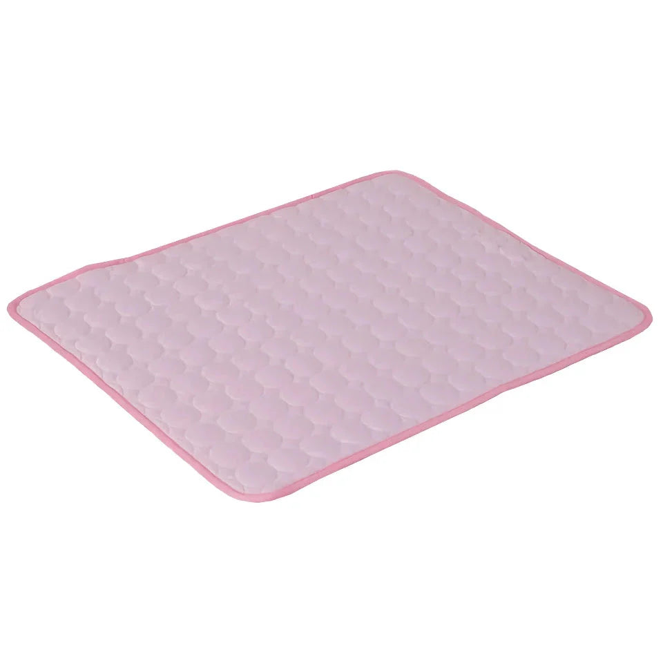 Extra large self-cooling mat for pets, perfect for keeping dogs and cats cool and comfortable during hot UK summers