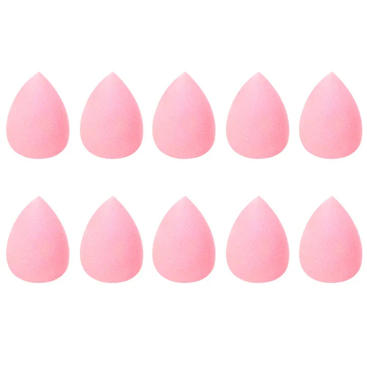 Premium 10-Piece Mini Makeup Sponge Set for Flawless Makeup Application