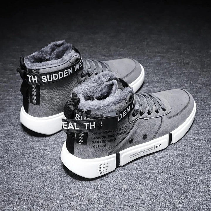 Premium quality cotton trainers with stylish Korean-inspired design, featuring a soft breathable upper and durable rubber sole for all-day comfort and style.