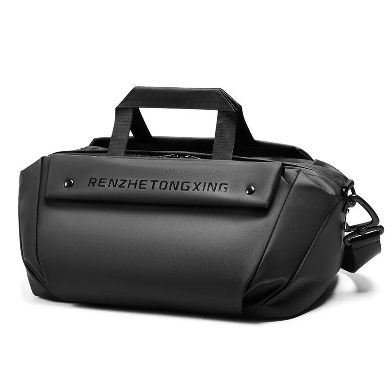 Versatile Chest Bag for Men - Premium Oxford Cloth Utility Bag with Multiple Pockets and Water-resistant Design