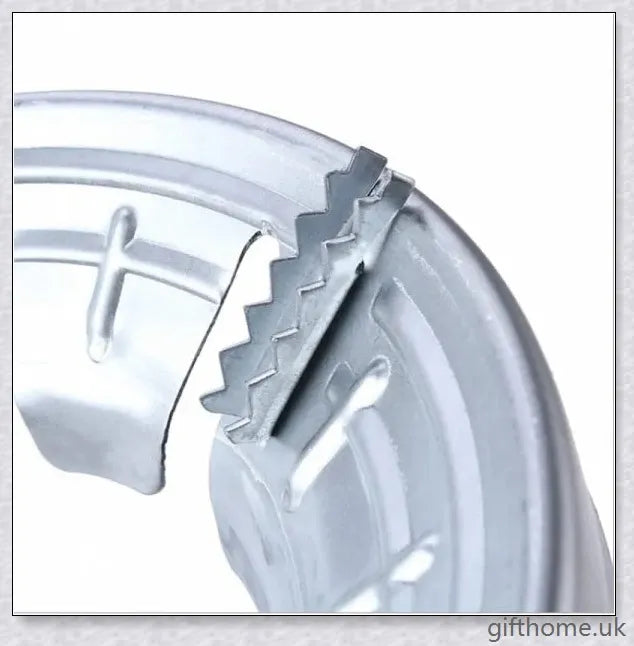 Premium gas stove flame diffuser with even flame distribution and anti-skid blades for fuel-efficient cooking