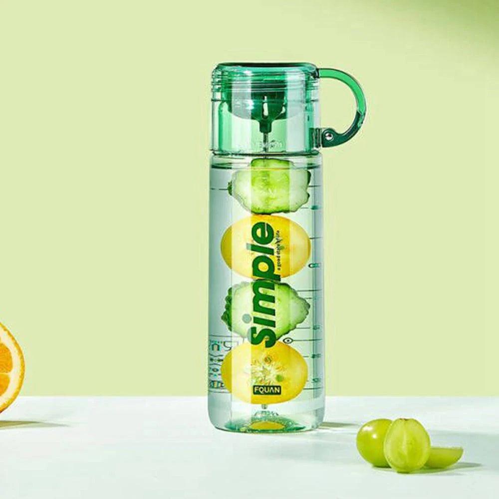 Eco-Friendly 620ml Travel Juice and Water Bottle with Leak-Proof Design