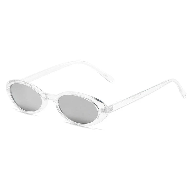 Stylish retro oval sunglasses for fashionable women with UV protection and photochromic lenses