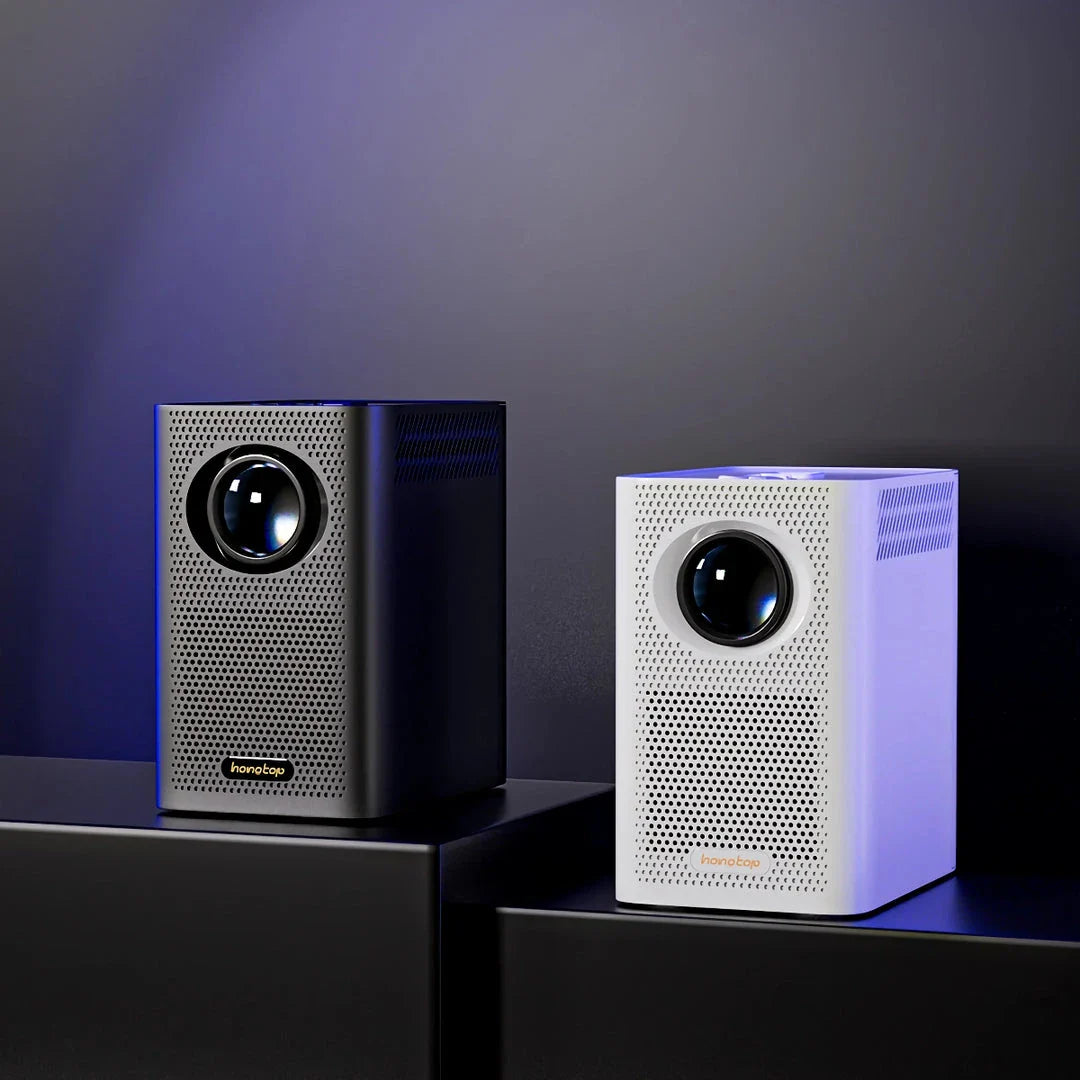 Premium 4K Ultra-HD Mini Cinema Projector with Bluetooth and Wi-Fi for home theatre, office presentations, and gaming
