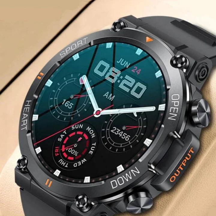Premium 1.39" HD Smart Watch with Bluetooth Calling, Health Monitoring, and Customisable Faces