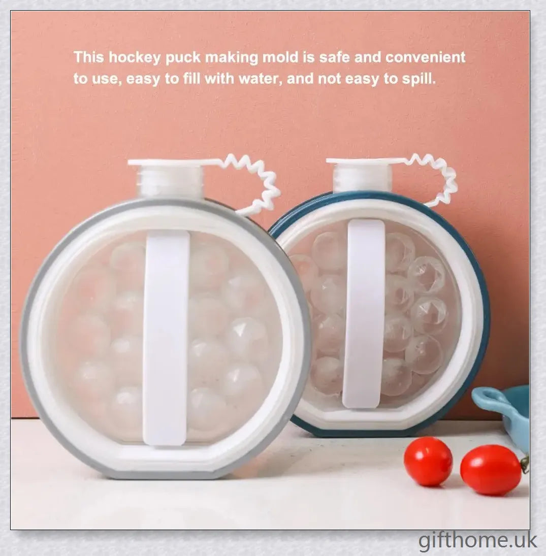 Premium 2-in-1 Ice Ball Maker with durable, leak-proof design for effortless cocktail chilling