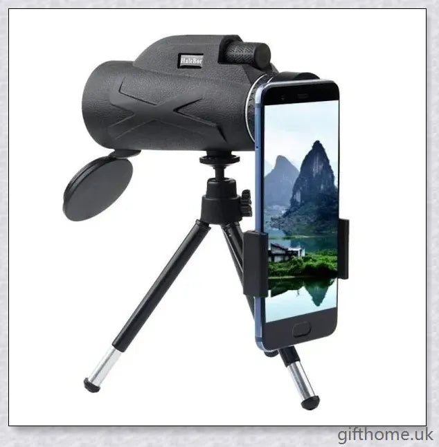 Premium 4K Pocket Monocular Phone Telescope with titanium alloy construction and advanced anti-shake technology for clear, stable long-range observation