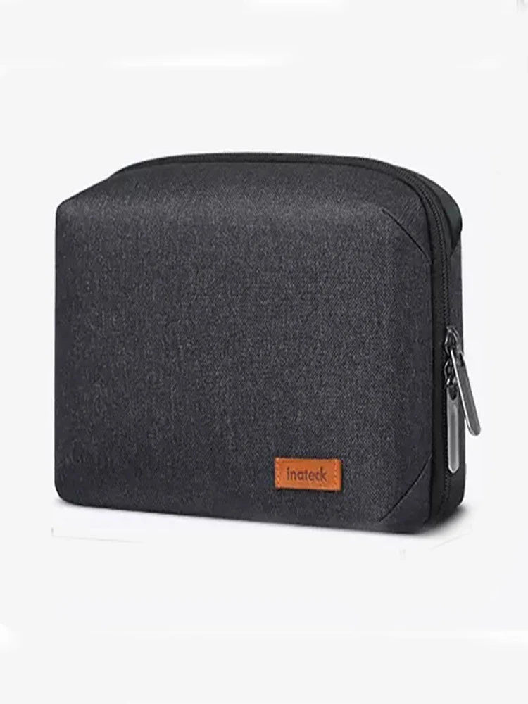 A stylish and waterproof travel organiser bag with cable storage compartment, perfect for keeping your tech essentials organised and protected on the go.