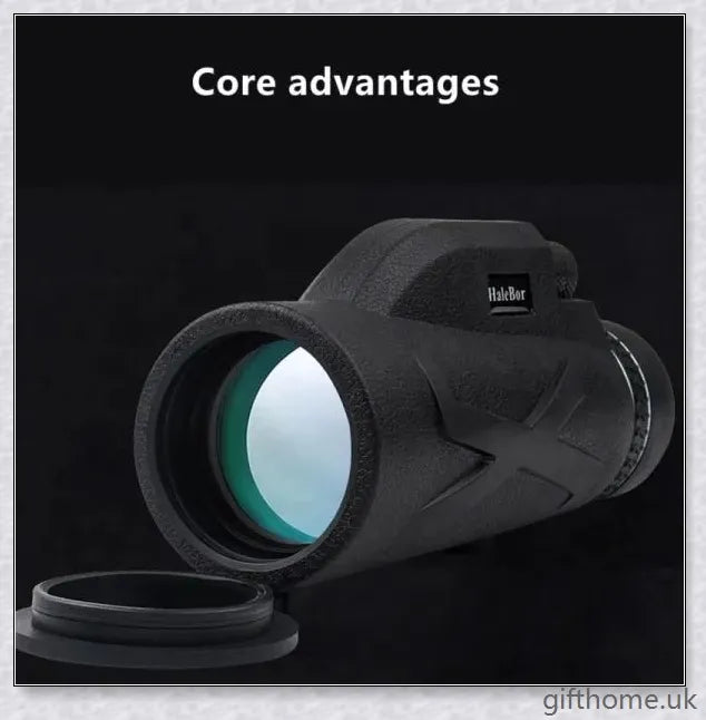 Premium 4K Pocket Monocular Phone Telescope with titanium alloy construction and advanced anti-shake technology for clear, stable long-range observation