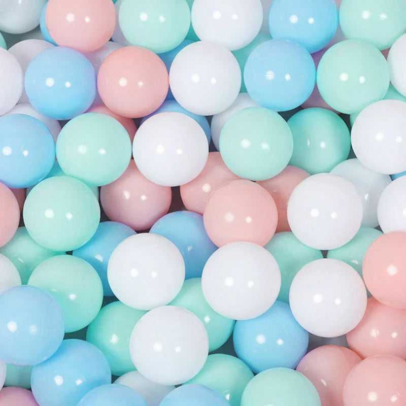 Vibrant, colourful marine balls in a playful, educational set for children's endless fun and development