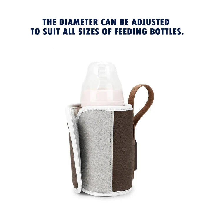 Premium portable baby bottle warmer with adjustable temperature control and smart insulation for convenient feedings on the go