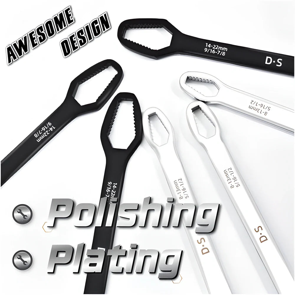 Premium Universal Torx Adjustable Wrench - Durable and Versatile Maintenance Tool