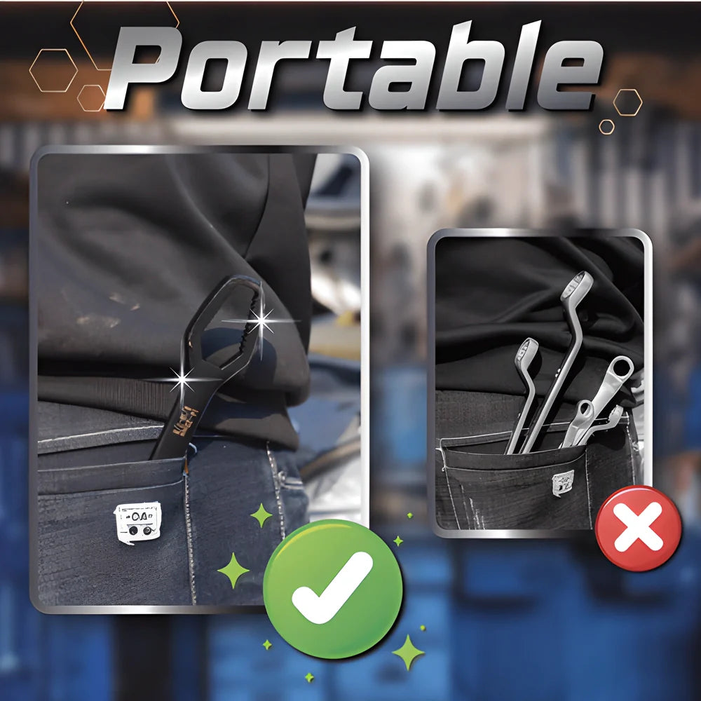Premium Universal Torx Adjustable Wrench - Durable and Versatile Maintenance Tool