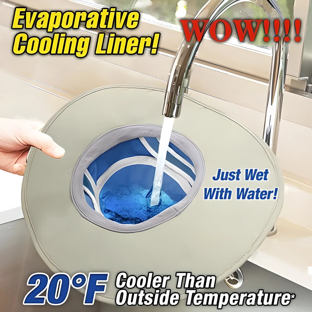 IceHat™ UV Protection Self Cooling Ice Cap - Innovative cooling technology, superior UV protection, and adjustable, breathable design for all-day comfort.