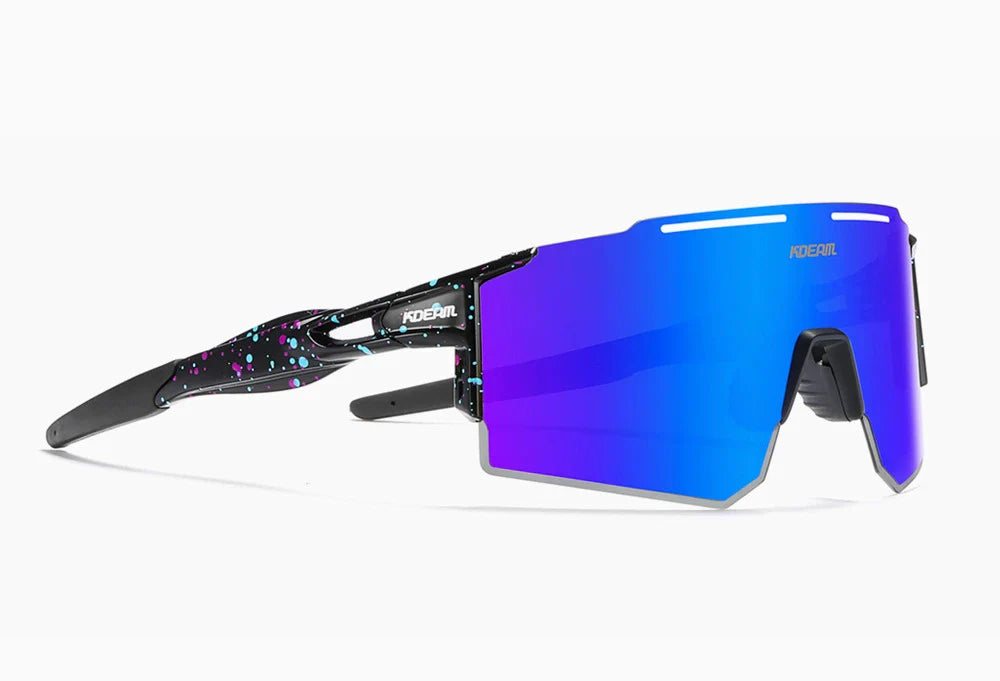 BARCUR Ultralight TR90 Polarised Sunglasses with durable frames and glare-reducing lenses for men's outdoor activities