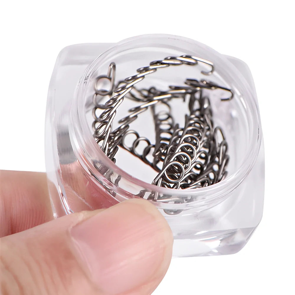 Premium Ingrown Toe Nail Correction Wire - 12 Pieces, Flexible Stainless Steel Design, Restores Healthy Nail Growth
