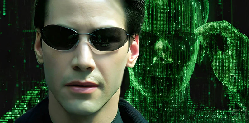 GiftHome UK JackJad™ Classic Matrix-Inspired Polarised Sunglasses