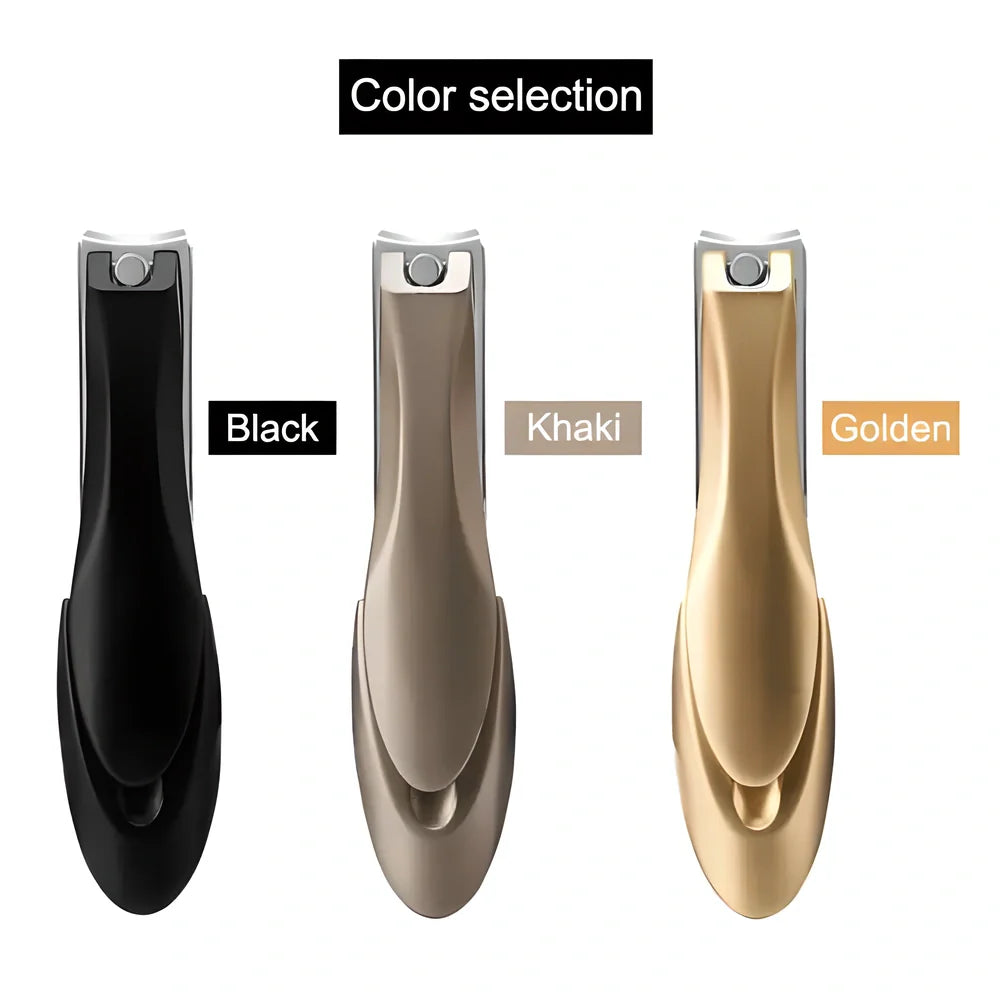 Mantis™ Precision Anti-Splash Nail Clippers in Stainless Steel - Engineered for a clean, contained nail trimming experience