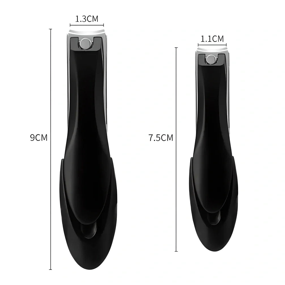 Mantis™ Precision Anti-Splash Nail Clippers in Stainless Steel - Engineered for a clean, contained nail trimming experience